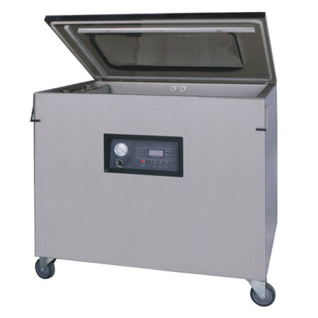 Напольная однокамерная вакуум-упаковочная машина DZ-800/2L (нерж. 380 В)