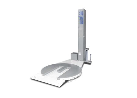 Паллетоупаковщик HL-1650EF Economical с E-платформой с механическим натяжением