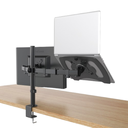 Подставка для ноутбука VM VESA 75×75 / 100×100 мм металлическая универсальная