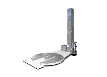 Паллетоупаковщик HL-1650F Economical с E-платформой с моторизированной кареткой с престрейчем