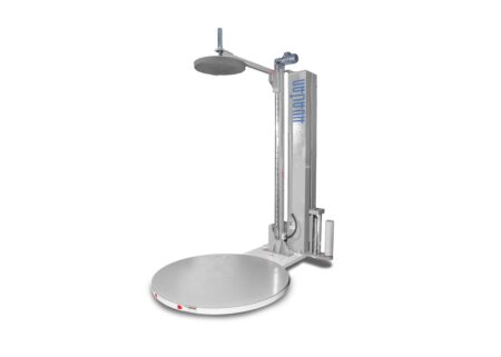 Паллетоупаковщик HL-1500EP Economical с механическим натяжением с прижимом