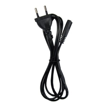 Кабель питания, iPower, С7, 2 pin, Используется в зарядных устройствах для ноутбуков и аудио-видео аппаратуре, 1.5 м.