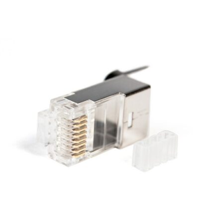 Коннектор телекоммуникационный, SHIP, S901G, RJ 45, Cat.6A, S-FTP, (100 штук в пакете)