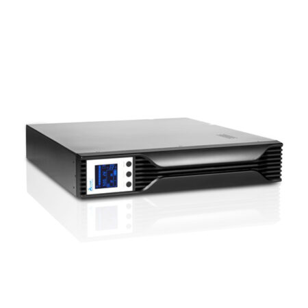 Источник бесперебойного питания, SVC, RTL-3K-LCD, Мощность 3000ВА/2100Вт, Стоечный 19'' 2U, RTL-серия, USB-SMART, Диапазон работы AVR: 145-275В, Бат.: 12В/9Aч*4шт., Вентилятор: 8cм*1шт., 2 вых., Чёрный