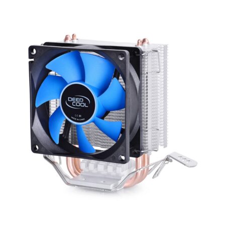 Кулер для процессора, Deepcool, ICE EDGE MINI FS v2.0 DP-MCH2-IEMV2, Intel 1851/1700/1200/115х и AMD AM5/AM4, 95W, 80мм, 2200±10% об/м, 25.13CFM, 24.7dB(A), 3pin, 119х75х112мм, Чёрный