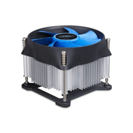 Кулер для процессора Intel, Deepcool, THETA 20 PWM DP-ICAS-T20P, Intel 1156/LGA1155/LGA1151/LGA1150, 95W, 100мм, 900- 2400±10% RPM об/м, 17,8-32,5 дБА, 4pin, Габариты 97,5х97,5х60мм, Чёрный