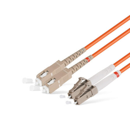 Патч корд оптоволоконный,, SC/UPC-LC/UPC MM OM2 50/125 Duplex 3.0мм 1 м, LSZH