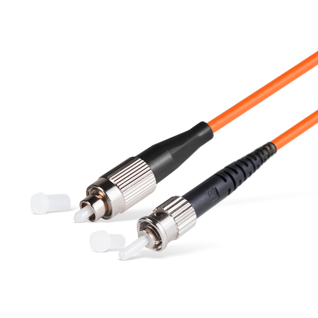 Патч корд оптоволоконный,, FC/UPC-ST/UPC MM OM2 50/125 Simplex 3.0мм 1 м, LSZH
