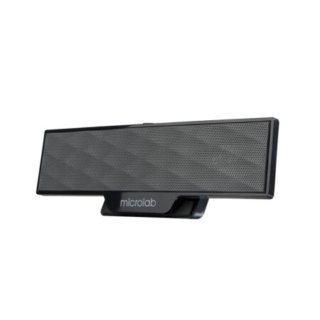Колонки, MicroLab, B51(USB), 2.0, 4Вт (2Вт*2), USB (питание), 3,5 MiniJack, 205*68*35 мм., Чёрный
