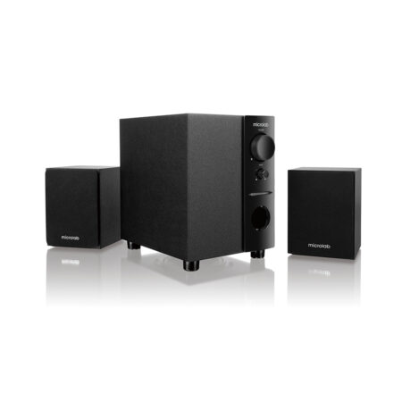 Акустическая система, Microlab, M-109, 2.1, 10Вт (2,5Вт*2+5Вт), Выход RCA sokets, Вход 3,5 MiniJack, Чёрный