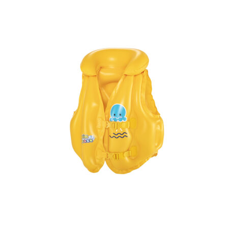 Жилет для плавания Wondersplash 51 х 46 см, BESTWAY, 32034, Винил, 3+, Трёхкамерный, Жёлтый, Цветная коробка