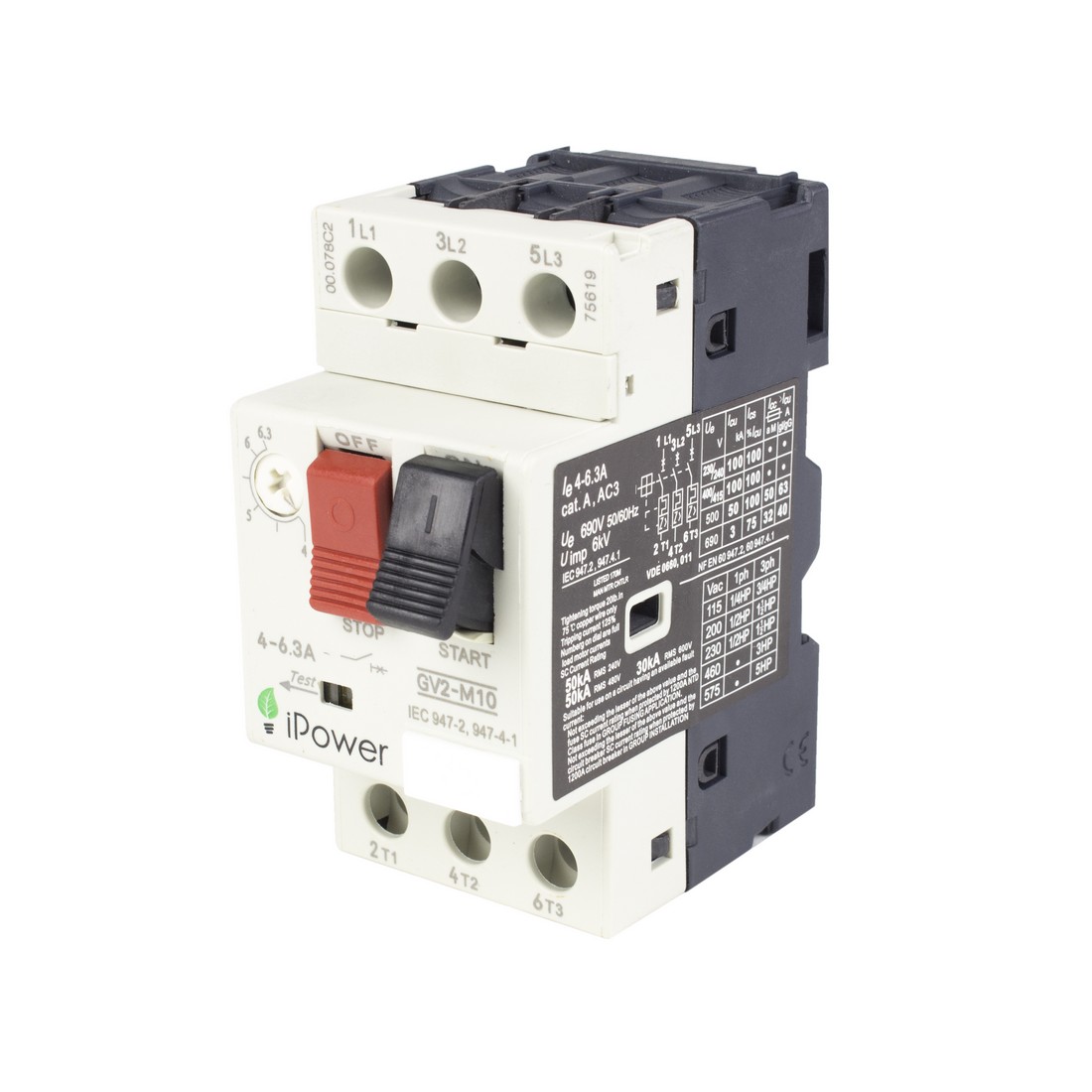 Автомат защиты двигателя, iPower, GV2-M21 (17-23A)