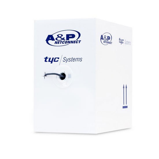 Кабель сетевой, A&P, APC030502CCA, UTP, 4×2х1/0.48 CCA мм, PVC, 305 м/б (Омеднённый алюминий)