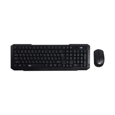 Комплект Клавиатура + Мышь, XG, XD-7700GB, Беспроводной, Оптическая мышь, Анг/Рус/Каз, Кол-во стандартных клавиш 104, Чёрный