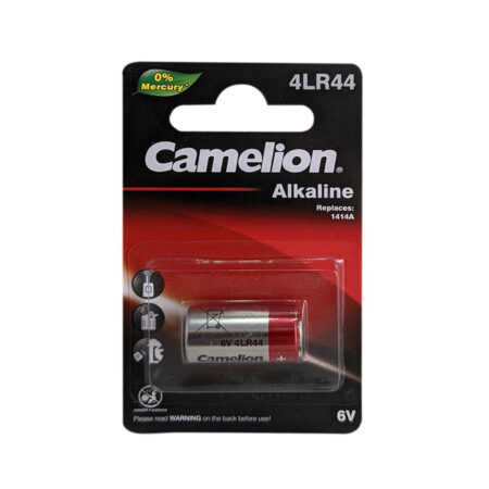 Батарейка, CAMELION, 4LR44-BP1C, Photo Plus Alkaline, 6V, 150 mAh, 1 шт., Блистер