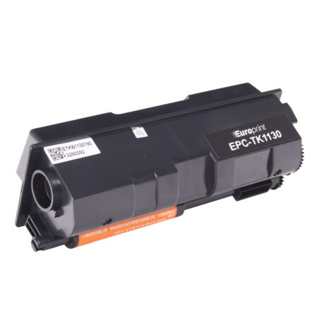 Тонер-картридж, Europrint, EPC-TK1130, Для принтеров Kyocera FS-1030/FS-1030MFP/DP/FS-1130MFP, ECOSYS M2030DN/2530DN, 3000 страниц.
