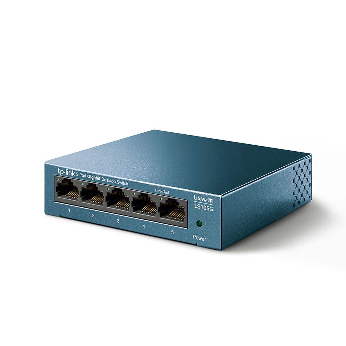 Коммутатор, TP-Link, LS105G, Неуправляемый, настольный, 5-портовый 10/100/1000 Мбит/с с автосогласованием,авто-MDI/MDIX