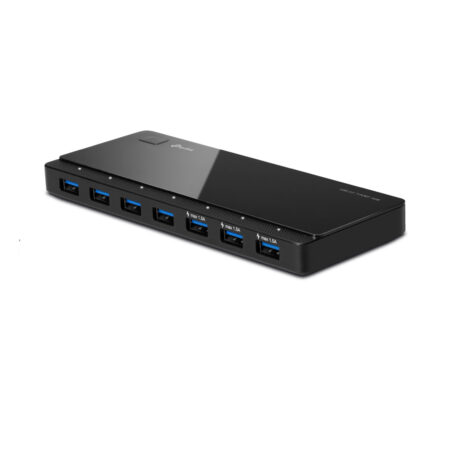 Концентратор USB, TP-Link, UH700, 7-портовый концентратор USB 3.0,1 порт micro USB, тип B