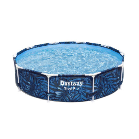 Каркасный бассейн Steel Pro 305 х 66 см, BESTWAY, 56985, Винил, 4062 л., Стальной каркас, Многоцветный принт, Цветная коробка