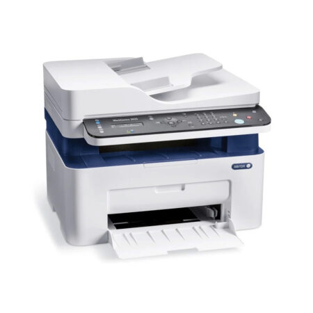 Монохромное МФУ, Xerox, WorkCentre 3025NI, 3025V_NI, Лазерное, А4, 20 стр./мин., Подача 150 листов, Односторонний автоподатчик документов, до 17 изобр./мин., ЖК Дисплей, 600 МГц CPU, 128 МБ RAM, USB 2.0, Ethernet 10/100, Wi-Fi, Fax