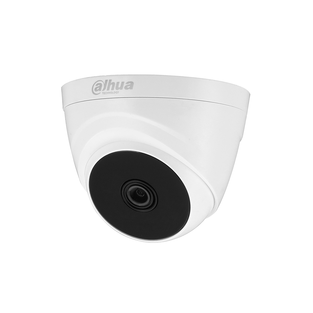 HDCVI видеокамера, Dahua, DH-HAC-T1A21P-0280B, купольная, CMOS-матрица 1/2,7", Механический ИК-фильтр, ИК-подсветка - до 20 м, Функция день/ночь, 2.0 мега., 0 лк/F=2.0, Объектив: f=2,8 мм, WDR, Скор. записи: 25/30 кадров в секунду при 1080P, 25/30/50/60 кадров в секунду при 720P, 12VDC