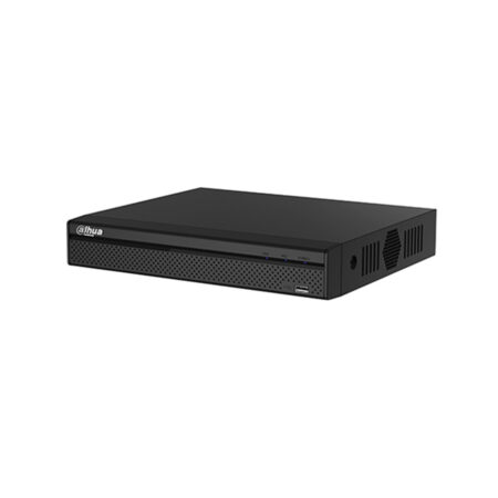 Сетевой видеорегистратор, Dahua, DHI-NVR1104HS-P-S3/H, 4 канала, Разрешение записи: до 12MP, Выходы видео: 1 x VGA, 1 x HDMI, Хранение информации: 1 SATA HDD, Поддержка мобильных платформ: IOS, Android, 4 PoE порта