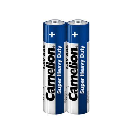 Батарейка, CAMELION, R03P-SP2B, Super Heavy Duty, AAA, 1.5V, 550 mAh, 2 шт. в плёнка
