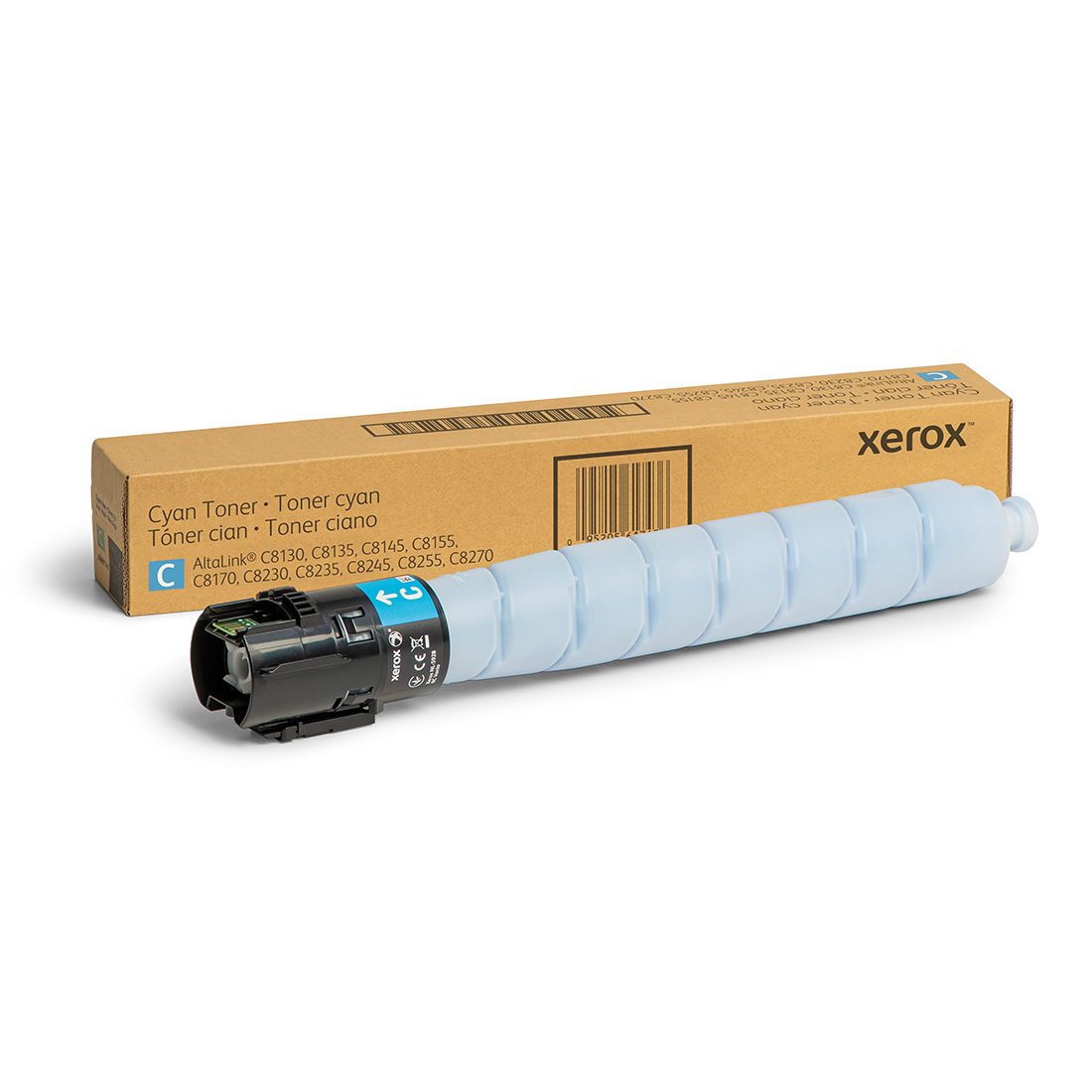 Тонер-картридж стандартной емкости, Xerox, 006R01755 (голубой), Для Xerox AltaLink C8130/C8135/C8230/C8235, 28 000 страниц (А4)