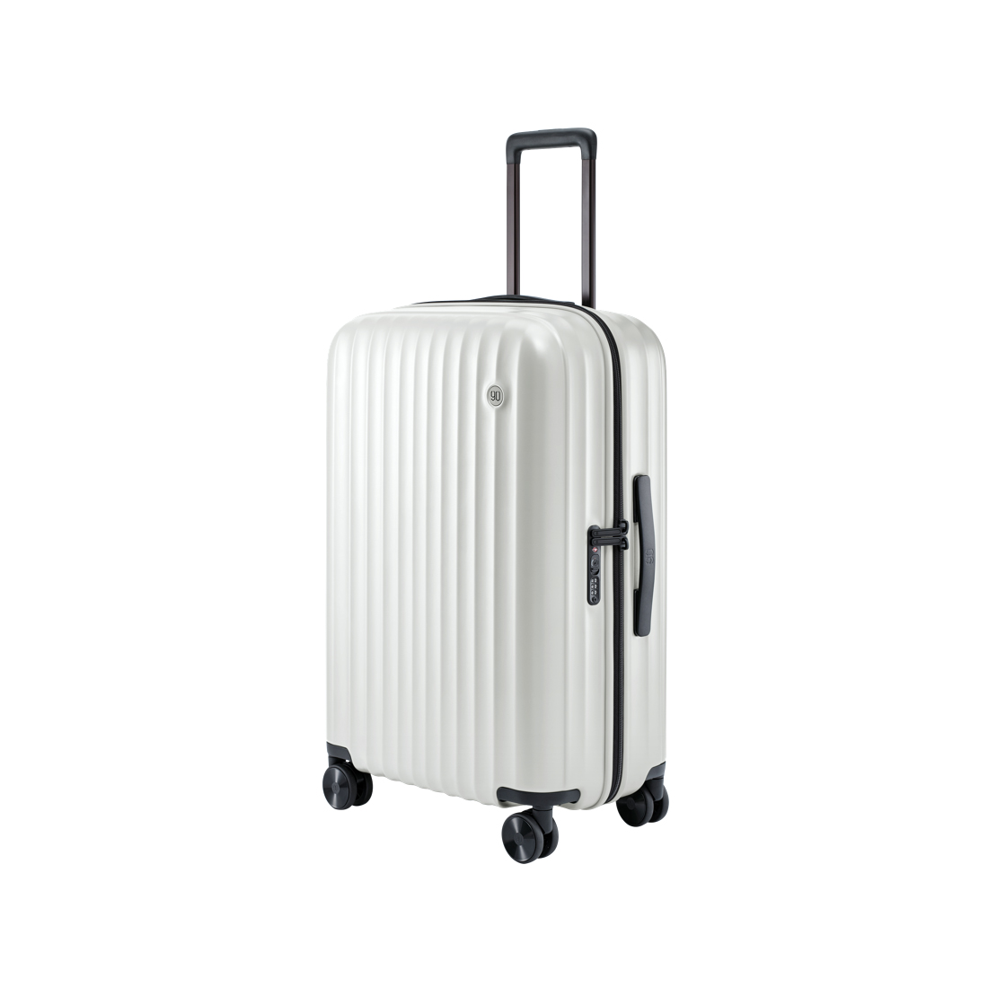 Чемодан, NINETYGO, Elbe Luggage 24”, 6941413270540, Белый