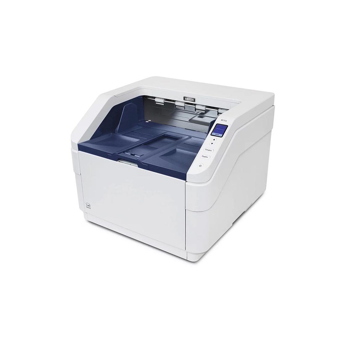 Сканер, Xerox, W110 (100N03675), DADF, A3, 120 стр./мин., 240 изобр./мин., ёмкость автоподатчика - 500 листов, USB 3.1 Gen 1, макс. нагрузка - 100 000 стр./день