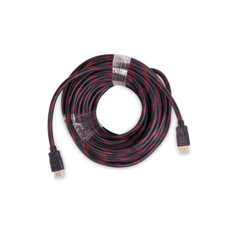 Интерфейсный кабель, iPower, iPiHDMi100, HDMI-HDMI, Пол. пакет, Контакты с золотым напылением, 10 м, Нейлон, Чёрный