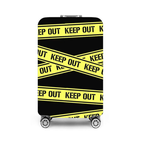 Чехол для чемодана, Travelsky, Keep out M, Для чемоданов размером 24"~26", Полиэстер, Мультиколор