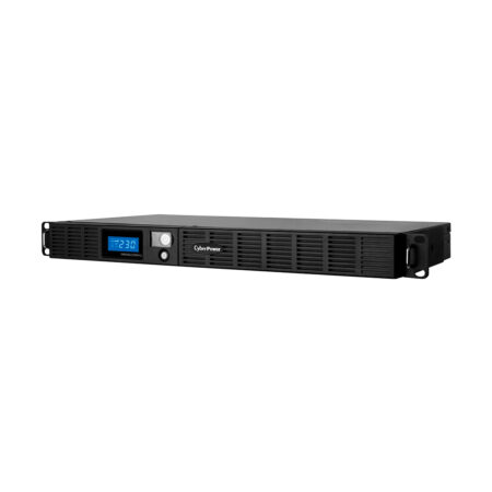 Источник бесперебойного питания, CyberPower, OR600ELCDRM1U/OR600ERM1U-RU, Мощность 600ВА/360Вт, OR-серия, Линейно-интерактивный, Стоечный 1U, LCD/Smart/USB/RS232/RJ11/RJ45,AVR: 160-263В, АКБ 6В/9Ач*2 шт., Вых: 6xIEC C13, Чёрный
