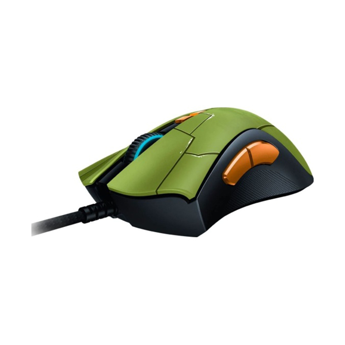 Компьютерная мышь, Razer ,DeathAdder V2, RZ01-03210300-R3M1, Игровая, Оптическая, до 20 000dpi, 8 кнопок, Razer Chroma™ RGB подсветка с реальными 16,8 млн настраиваемыми цветами, Проводная, USB, 82 г Зеленая