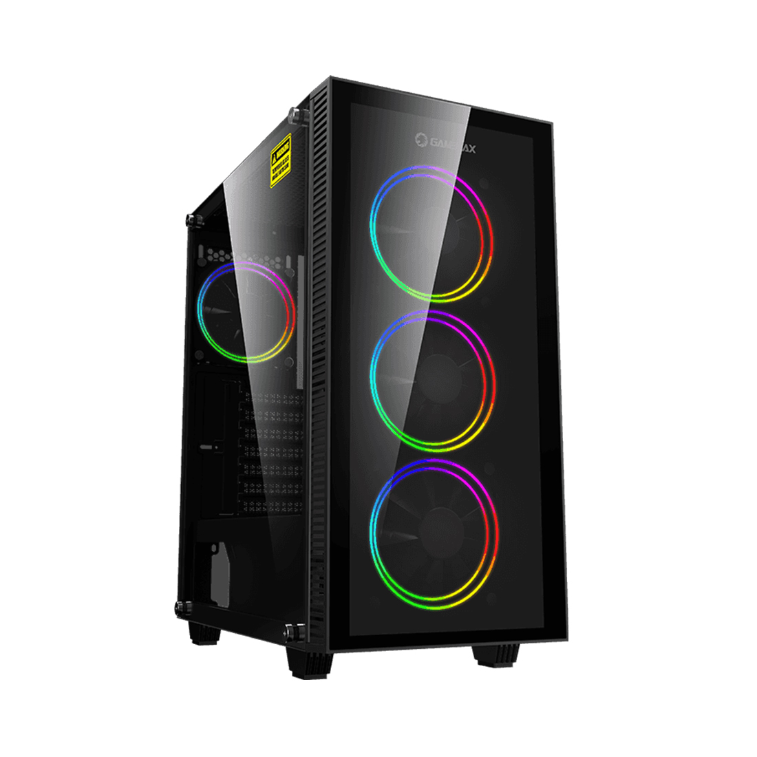 Компьютерный корпус, Gamemax, 1126-3603R0048, Draco XD, Mid Tower, ATX/M-ATX/ITX, USB3.0*1 / USB2.0*1, HD-Audio, Кулер 4*120мм, Высота процессорного кулера 170мм, Длина VGA 340мм, Количество отсеков 2*3,5" / 2*2,5", Сталь/Пластик, 421x210x460мм, Без Б/П, Чёрный