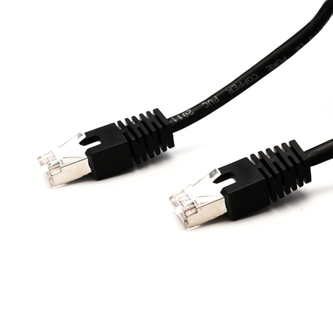 Патч Корд, SHIP, S4025BK0200-P, Cat.5e, FTP, LSZH, RJ-45, 2 м, Чёрный, Экранированный, Пол. пакет