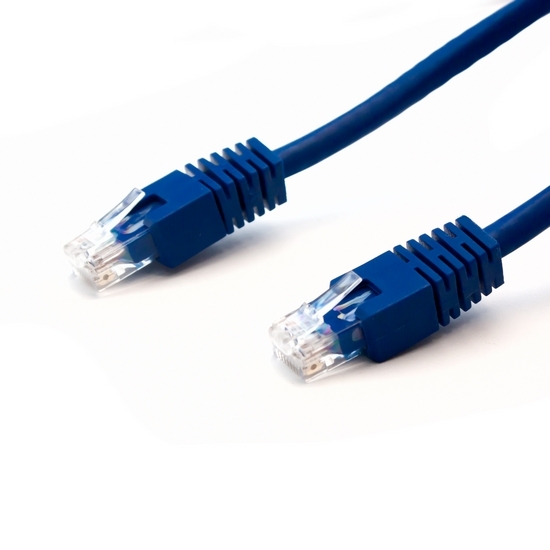 Патч Корд, SHIP, S6025BL1000-P, Cat.6, UTP, LSZH, RJ-45, 10 м, Синий, Пол. пакет