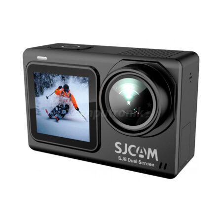 Экшн-камера, SJCAM, SJ8 DUAL SCREEN, 4K/30fps, Sony IMX335 16 МП 140,5°, Wifi 2.4G, Slow motion, Чипсет Novatek 96675, 1200mAh, 2.33" сенсорный дисплей, Чёрный