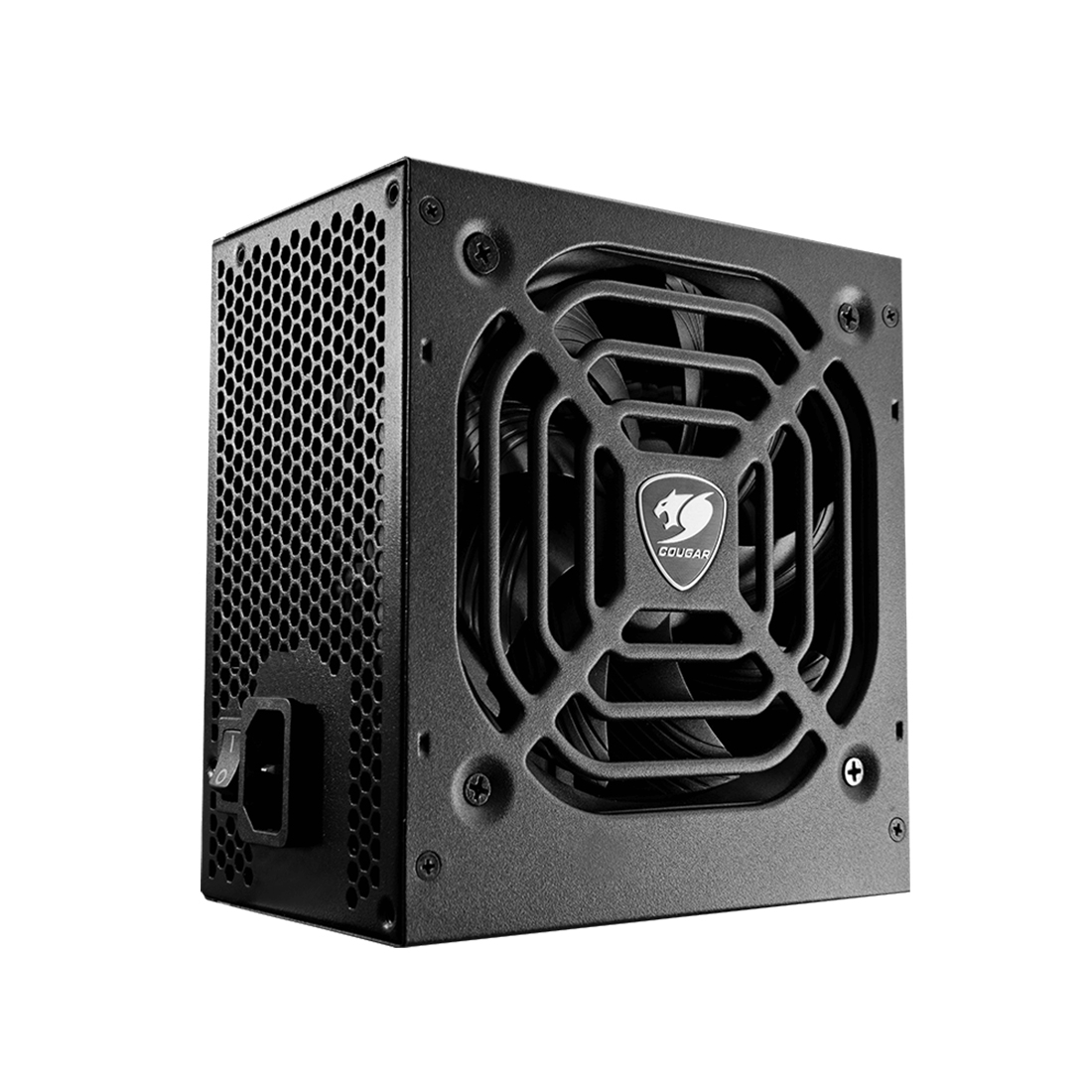 Блок питания, Cougar, STC 600, 600W, ATX, APFC, 20+4pin, 4+4pin, 6*Sata, 2*Molex, 2*PCI-E 6+2pin, Вентилятор 12см, Кабель питания, Чёрный