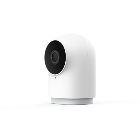 Камера хаб, Aqara, Camera Hub G2H PRO, CH-C01, 1080p, 146° по диагонали, Поддержка карты microSD ёмкостью до 512 ГБ, Таймлапс, Возможность сетевого хранения NAS, Пользовательские мелодии MP3, 5 В  1 A (блок питания в комплект не входит), 82,4 56,5 50,5 мм, Рабочая температура: -10°C ~ 40°C, Беспроводные протоколы: Zigbee 3.0, Wi-Fi 802.11 b/g/n 2,4 ГГц, Локальное хранилище: карта microSD (поддерживается класс 4 и выше, объём памяти до 512 ГБ), Поддерживаемые устройства: от Android 4.0 и выше или iOS 13.2 и выше, Белый