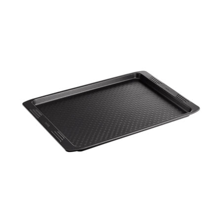 Противень, Tefal, Easy Grip J1627114, 26х36см, Углеродная сталь, Антипригарное покрытие, Черный