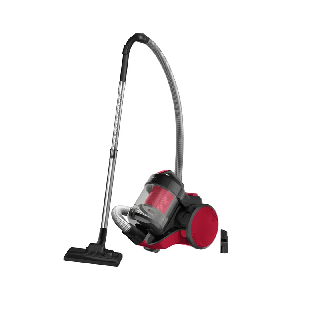 Пылесос, Tefal, TW1923RH, Мощность 1200 Вт, Объем контейнера 1.3 л, Уровень шума 84 дБ, Длина шнура 3.5 м, Красный/черный