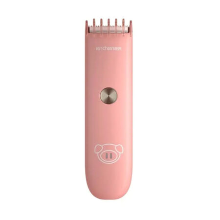 Триммер детский, Enchen, Hair Clipper Yoyo, Номинальная мощность: 4 Вт, Время зарядки: 120 минут, Интеллектуальная система защиты от зажимов, Многофункциональный индикатор, Управление одной кнопкой для двух режимов мощности, Керамическое лезвие, USB TYPE-C, Параметры длины: 0,7-21 мм, Розовый