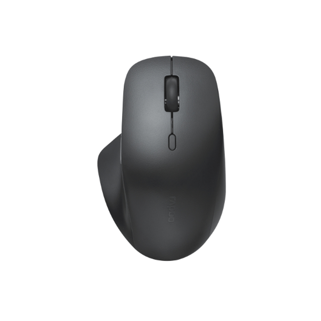 Компьютерная мышь, Rapoo, M50 Plus Silent, 3D, Оптическая, 1000dpi, Беспроводной 2.4 ГГц, Нано-ресивер, Эффективная дистанция 10 м., Батарейки в комплекте, До 9 месяцев работы на одном заряде, Чёрный