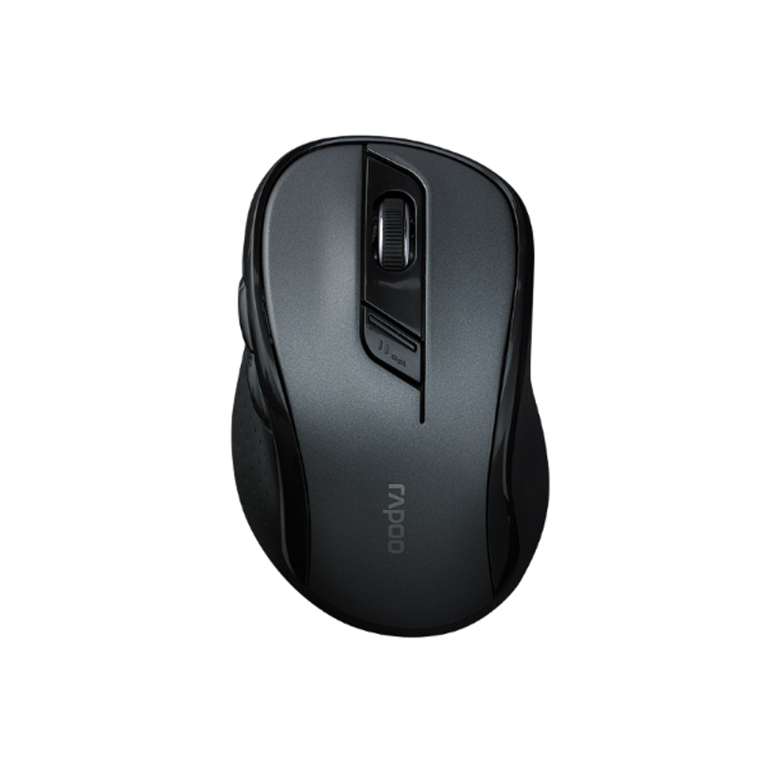 Компьютерная мышь, Rapoo, M500 Silent, 3D, Оптическая, 1000dpi, Беспроводной 2.4 ГГц, Нано-ресивер, Эффективная дистанция 10 м., Батарейки в комплекте, Черный