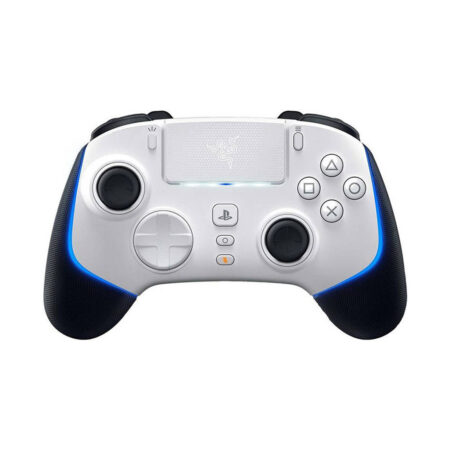 Геймпад, Razer, Wolverine V2 Pro, RZ06-04710200-R3G1, Работает с PlayStation 5 & PC Gaming Controller, 6 дополнительных многофункциональных кнопок, Аналоговый аудио разъем 3,5 мм, Белый