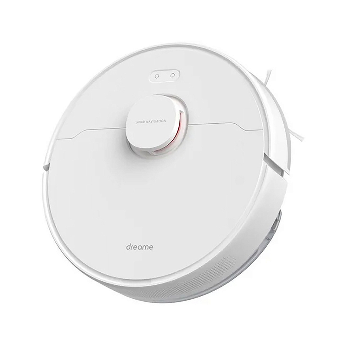 Робот-пылесос, Dreame, Robot Vacuum D10s, LDS, Аккумулятор 5200 мАч, Пылесборник 570 мл, Резервуар для воды 235 мл, Сила всасывания 5000 Па, Уровень шума 63 дБ, Nylon Filter+Hepa, Следует вдоль стены, затем S-образным маршрутом, Время автономной работы 160 минут, Белый