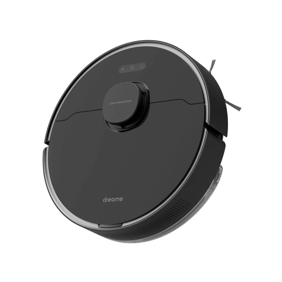 Робот-пылесос, Dreame, Robot Vacuum D10s Pro, RLS6A, LDS, Сухая и влажная уборка, Пылесборник 570 мл, Резервуар для воды 235 мл, Аккумулятор 5200 мАч, Время автономной работы 160 мин, Сила всасывания 5000 Па, LDS+Bump Board+AI, Уровень шума 60 дБ, Следует вдоль стену, далее по S-маршруту, Nylon Filter+Hepa, 350*350*96.8mm, 100~240V 50/60HZ, Черный