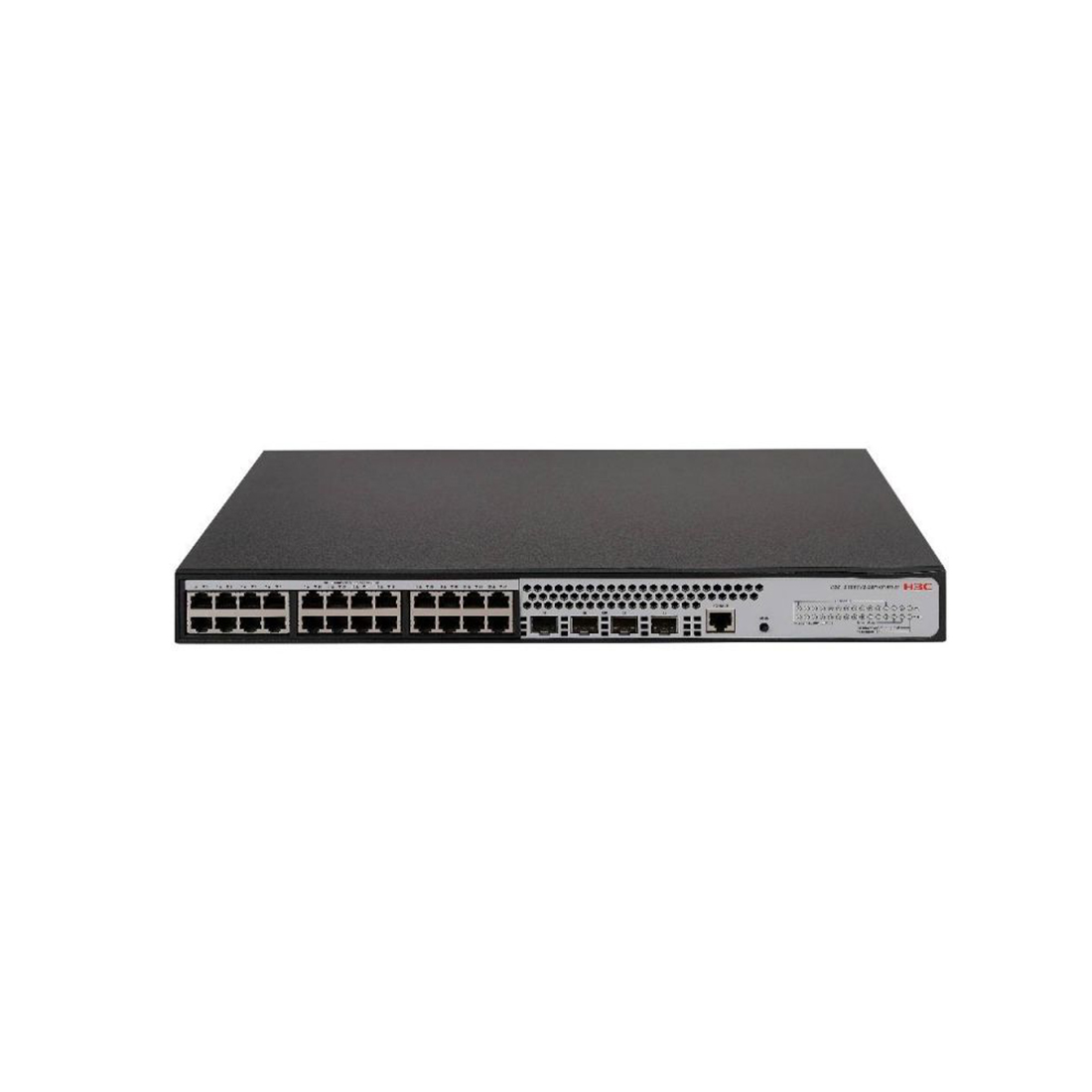 Коммутатор, H3C, LS-1850V2-28P-EI-GL, Управляемый L2, 24 порта 10/100/1000M , 4 порта 1000M SFP, AC 100~240 В, -5°C ~ +50°C, стоечный