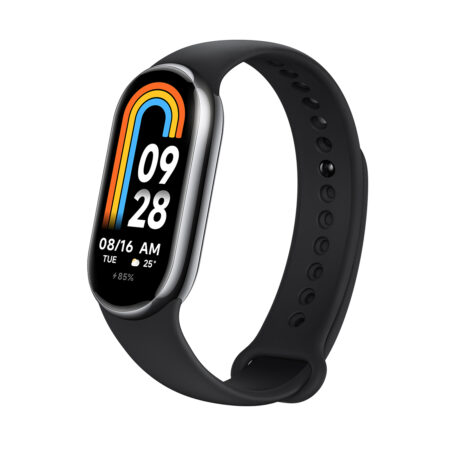 Фитнес браслет, Xiaomi, Mi Smart Band 8, M2239B1 / BHR7165GL, 1.62" AMOLED, Разрешение экрана 192 x 490, Аккумулятор 190 мАч, Водонепроницаемость 5 АТМ, Черный